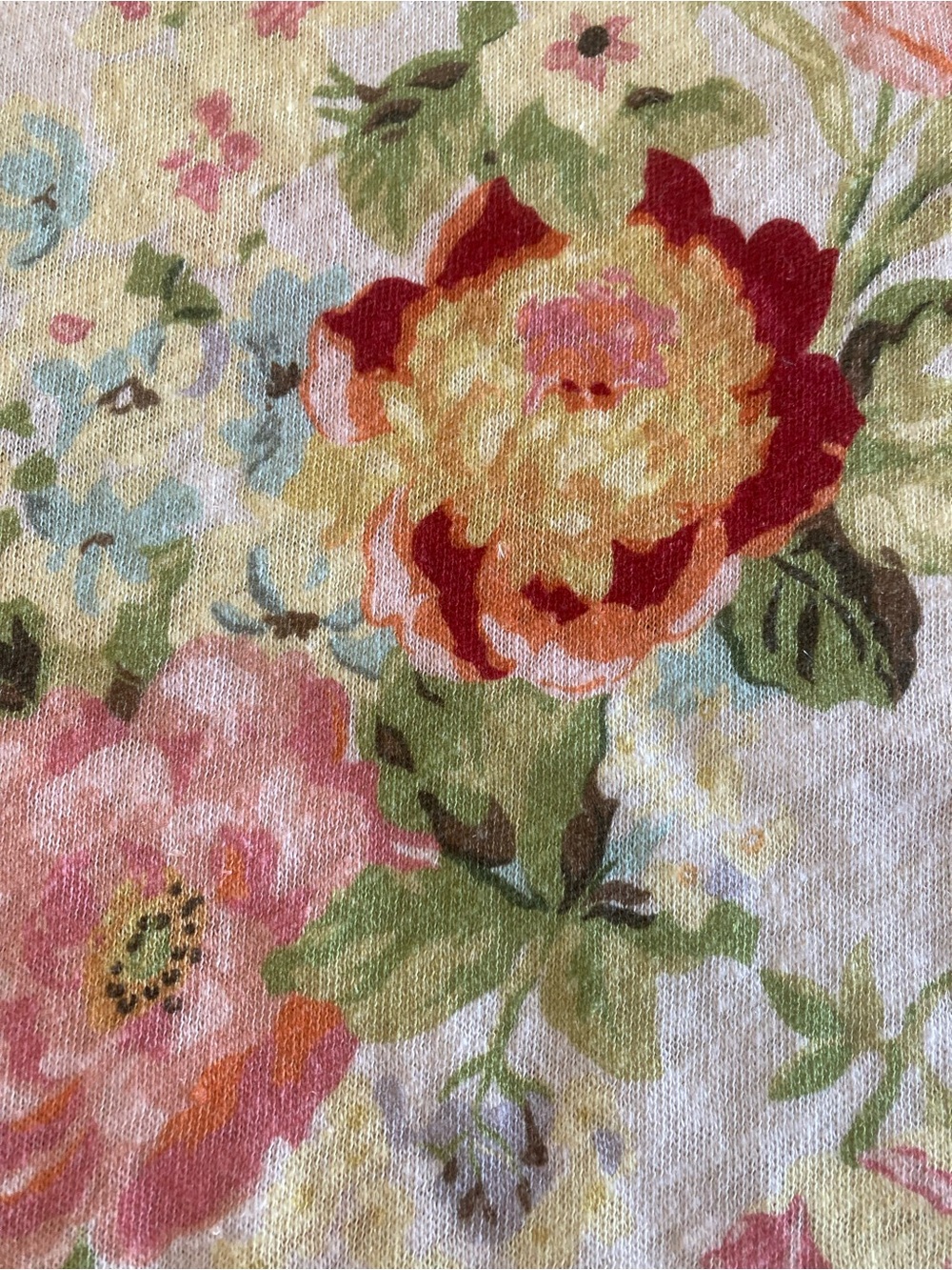 Sezane Multicolor Floral Short Sleeve Tee - Picture 5 of 5